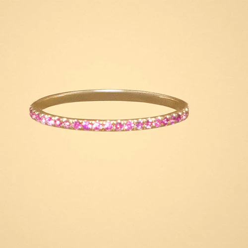 Mera Pink Sapphire Ring